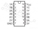 IC 74HC11 Triple 3-Input Positive AND 